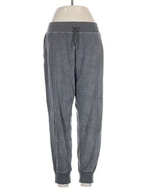 Polo Ralph Lauren Womens Velour Lounge Sweat Pants Gray Med